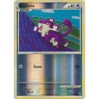 Rattata 64/90 HS Undaunted Reverse Holo Common Pokemon Card NEAR MINT TCG