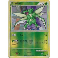 Scyther 65/90 HS Undaunted Reverse Holo Common Pokemon Card NEAR MINT TCG