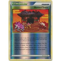 Burned Tower 71/90 HS Undaunted Reverse Holo Uncommon Trainer Pokemon Card NEAR MINT TCG