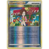 Flower Shop Lady 74/90 HS Undaunted Reverse Holo Uncommon Trainer Pokemon Card NEAR MINT TCG