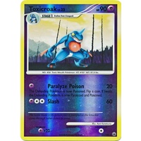 Toxicroak 31/100  DP Majestic Dawn Reverse Holo Rare Pokemon Card NEAR MINT TCG