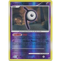 Unown P 33/100  DP Majestic Dawn Reverse Holo Rare Pokemon Card NEAR MINT TCG