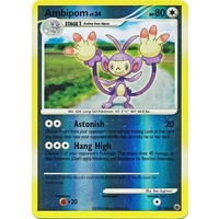 Ambipom 35/100 DP Majestic Dawn Reverse Holo Uncommon Pokemon Card NEAR MINT TCG