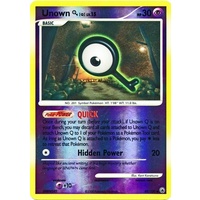 Unown Q 49/100 DP Majestic Dawn Reverse Holo Uncommon Pokemon Card NEAR MINT TCG