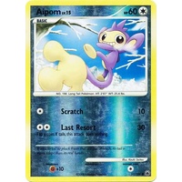 Aipom 51/100 DP Majestic Dawn Reverse Holo Common Pokemon Card NEAR MINT TCG