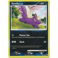 Stunky 76/100 DP Majestic Dawn Reverse Holo Common Pokemon Card NEAR MINT TCG