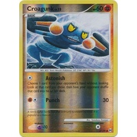 Croagunk 61/99 Platinum Arceus Reverse Holo Common Pokemon Card NEAR MINT TCG