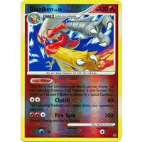 Blaziken 3/127 Platinum Base Set Reverse Holo Rare Pokemon Card NEAR MINT TCG