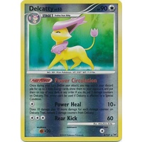 Delcatty 4/127 Platinum Base Set Reverse Holo Rare Pokemon Card NEAR MINT TCG