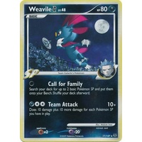 Weavile G 17/127 Platinum Base Set Reverse Holo Rare Pokemon Card NEAR MINT TCG