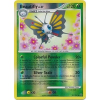 Beautifly 21/127 Platinum Base Set Reverse Holo Rare Pokemon Card NEAR MINT TCG