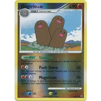 Dugtrio 24/127 Platinum Base Set Reverse Holo Rare Pokemon Card NEAR MINT TCG