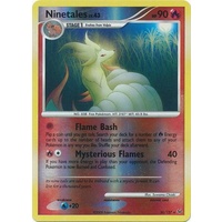 Ninetales 36/127 Platinum Base Set Reverse Holo Rare Pokemon Card NEAR MINT TCG