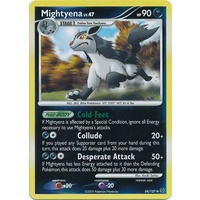 Mightyena 54/127 Platinum Base Set Reverse Holo Uncommon Pokemon Card NEAR MINT TCG