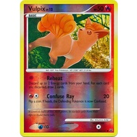 Vulpix 102/127 Platinum Base Set Reverse Holo Common Pokemon Card NEAR MINT TCG