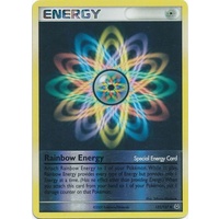 Rainbow Energy 121/127 Platinum Base Set Reverse Holo Rare Pokemon Card NEAR MINT TCG