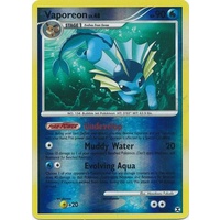 Vaporeon 34/111 Platinum Rising Rivals Reverse Holo Rare Pokemon Card NEAR MINT TCG