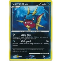 Carvanha 58/111 Platinum Rising Rivals Reverse Holo Common Pokemon Card NEAR MINT TCG