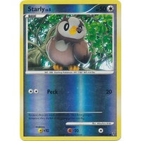 Starly 129/147 Platinum Supreme Victors Reverse Holo Common Pokemon Card NEAR MINT TCG