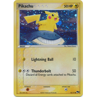 LIGHTLY PLAYED Pikachu 12/17 POP Series 5 Holo Pokemon Card NEAR MINT TCG