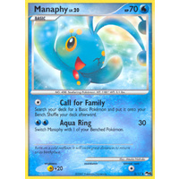 Manaphy 3/17 POP Series 6 Holo Rare Pokemon Card NEAR MINT TCG