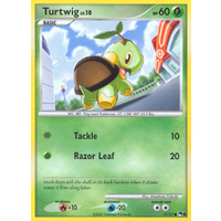 LIGHTLY PLAYED Turtwig 17/17 POP Series 6 Holo Pokemon Card NEAR MINT TCG