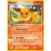 LIGHTLY PLAYED Flareon 2/17 POP Series 3 Holo Rare Pokemon Card TCG