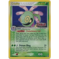 Cradily 7/108 EX Power Keepers Reverse Holo Rare Pokemon Card NEAR MINT TCG