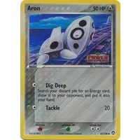 Aron 42/108 EX Power Keepers Reverse Holo Common Pokemon Card NEAR MINT TCG