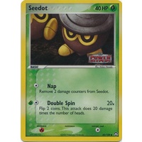 Seedot 60/108 EX Power Keepers Reverse Holo Common Pokemon Card NEAR MINT TCG