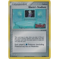 Glacia's Stadium 76/108 EX Power Keepers Reverse Holo Uncommon Trainer Pokemon Card NEAR MINT TCG