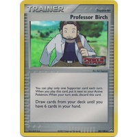 Professor Birch 80/108 EX Power Keepers Reverse Holo Uncommon Trainer Pokemon Card NEAR MINT TCG