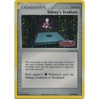 Sidney's Stadium 82/108 EX Power Keepers Reverse Holo Uncommon Trainer Pokemon Card NEAR MINT TCG