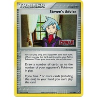 Steven's Advice 83/108 EX Power Keepers Reverse Holo Uncommon Trainer Pokemon Card NEAR MINT TCG