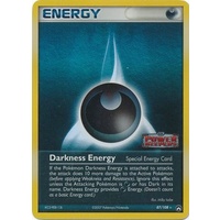 Darkness Energy 87/108 EX Power Keepers Reverse Holo Rare Pokemon Card NEAR MINT TCG