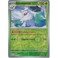 Abomasnow 011/167 SV Paldea Evolved Reverse Holo Rare Pokemon Card NEAR MINT TCG