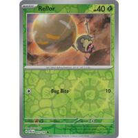 Rellor 025/167 SV Paldea Evolved Reverse Holo Common Pokemon Card NEAR MINT TCG