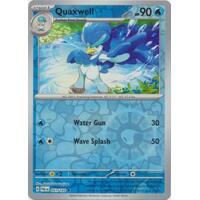 Quaxwell 051/167 SV Paldea Evolved Reverse Holo Uncommon Pokemon Card NEAR MINT TCG