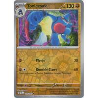 Toxicroak 115/167 SV Paldea Evolved Reverse Holo Uncommon Pokemon Card NEAR MINT TCG