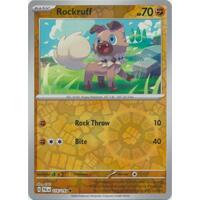 Rockruff 116/167 SV Paldea Evolved Reverse Holo Common Pokemon Card NEAR MINT TCG