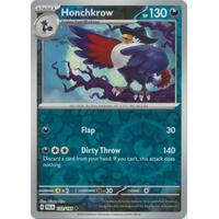 Honchkrow 132/167 SV Paldea Evolved Reverse Holo Uncommon Pokemon Card NEAR MINT TCG