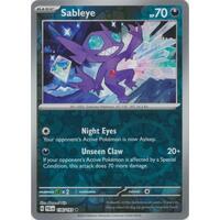 Sableye 136/167 SV Paldea Evolved Reverse Holo Rare Pokemon Card NEAR MINT TCG