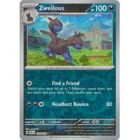 Zweilous 139/167 SV Paldea Evolved Reverse Holo Uncommon Pokemon Card NEAR MINT TCG