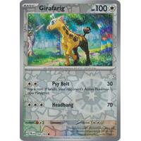 Girafarig 154/167 SV Paldea Evolved Reverse Holo Common Pokemon Card NEAR MINT TCG