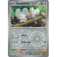 Tandemaus 166/167 SV Paldea Evolved Reverse Holo Common Pokemon Card NEAR MINT TCG