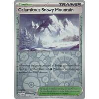 Calamitous Snowy Mountain 174/167 SV Paldea Evolved Reverse Holo Uncommon Trainer Pokemon Card NEAR MINT TCG