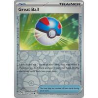 Great Ball 183/167 SV Paldea Evolved Reverse Holo Common Trainer Pokemon Card NEAR MINT TCG