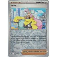 Iono 185/167 SV Paldea Evolved Reverse Holo Uncommon Trainer Pokemon Card NEAR MINT TCG