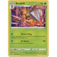 Beedrill 3/198 SWSH Chilling Reign Holo Rare Pokemon Card NEAR MINT TCG