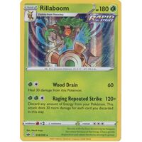 Rillaboom 18/198 SWSH Chilling Reign Holo Rare Pokemon Card NEAR MINT TCG